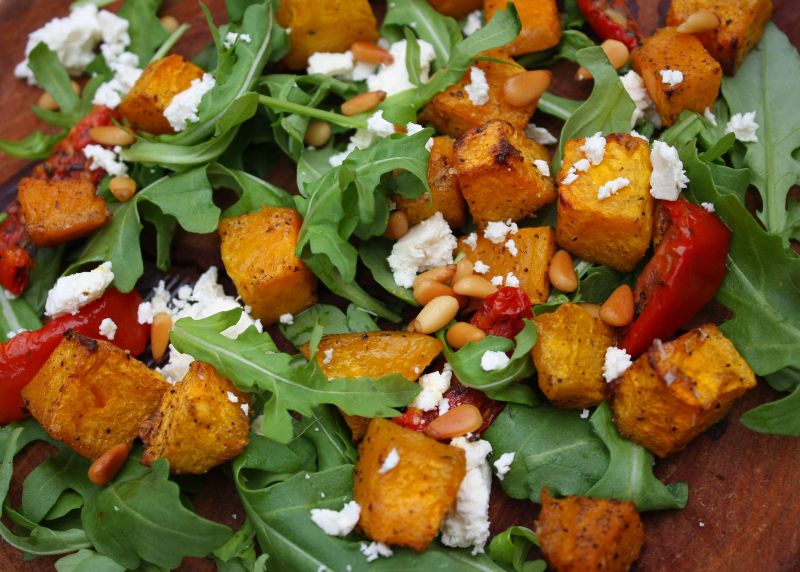 Pumpkin fetta and pine nuts 1 resized